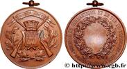 FRANKREICH Médaille, Société de gymnastique et tir de Bordeau TIR ET ARQUEBUSE 33 - Bordeaux n.d. (52mm, 45,09g, 12h) -