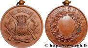 FRANKREICH Médaille, Société de gymnastique et tir de Bordeau TIR ET ARQUEBUSE 33 - Bordeaux n.d. (56mm, 57,50g, 12h) -