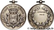 FRANKREICH Médaille, Concours musical MUSIQUE, ARTS ET CONCERTS 33 - La Réole 1878 (48mm, 38,93g, 12h) -