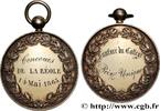 FRANKREICH Médaille, Concours de musique, Fanfare du collègue MUSIQUE, ARTS ET CONCERTS 33 - La Réole 1863 (49mm, 41,22g, 12h) -
