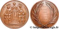 FRANKREICH Médaille, Enseignement primaire ENSEIGNEMENT 33 - Gensac 1883 (51mm, 64,82g, 12h) -