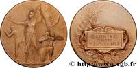 FRANKREICH Médaille, Tir TIR ET ARQUEBUSE 33 - Gauriac 1913 (40mm, 26,88g, 12h) -