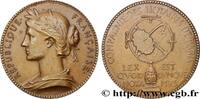 FRANKREICH Médaille, Notaires de Paris, refrappe NOTAIRES DU XIXe SIECLE (1893) (36mm, 26,28g, 12h) -