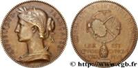 FRANKREICH Médaille, Notaires de Paris, refrappe NOTAIRES DU XIXe SIECLE (1893) (36mm, 25,35g, 12h) -