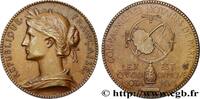 FRANKREICH Médaille, Notaires de Paris, refrappe NOTAIRES DU XIXe SIECLE (1893) (36mm, 26,93g, 12h) -