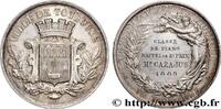 FRANKREICH Médaille, Conservatoire de musique, Classe de pian MUSIQUE, ARTS ET CONCERTS 31 - Toulouse 1883 (51mm, 63,58g, 12h) -