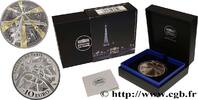 FRANKREICH BELLE EPREUVE 10 Euro TRESORS DE PARIS - TOUR EIFF FRANKREICH 2019 (37mm, 22,2g, 12h) -
