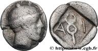 Classic 1 (480 BC to 400 BC) Diobole THRAKIEN - AINOS Aenos (Ainos), Thrace c. 465-460 AC. (11,5mm, 1,19g, 5h) -