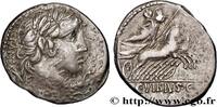 Denier 90 AC. THE REPUBLIC (280 BC to 27 BC) VIBIA Rome 90 AC. (19,5mm, 4,09g, 3h) SS