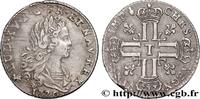 FRANKREICH Louis d’argent à la croix aux huit L couronnées LOUIS XV THE WELL-BELOVED Nantes 1720 (26,5mm, 7,97g, 6h) -