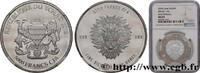 TSCHAD 5000 Francs CFA, Lion Africain Mandala TSCHAD Paris 2018 (38,1mm, 31,1g, 12h) -
