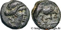 FRANKREICH Petit bronze au taureau MASSALIEN - MARSEILLES Marseille (13) c. 130-80 AC. (12mm, 2,14g, 3h) -