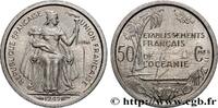 FRANZÖSISCHE POLYNESIA - Franzözische Ozeanien Essai de 50 Centimes établissements français de l’ FRANZÖSISCHE POLYNESIA - Franzözische Ozeanien Paris 1949 (18mm, 2,69g, 6h) -