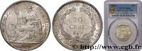 FRANZÖSISCHE COCHINCHINA 20 Centimes FRANZÖSISCHE COCHINCHINA Paris 1884 (26mm, 5,41g, 6h) -