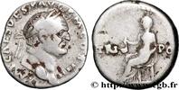 THE FLAVIANS (69 AD to 96 AD) Denier VESPASIANUS Rome 72 - 73 (16,5mm, 3,24g, 6h) -