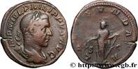 THE MILITARY CRISIS(235 AD to 284 AD) Sesterce PHILIPPUS I. ARABS Rome 244 (30mm, 19,18g, 12h) -