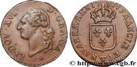 FRANKREICH Sol dit à l'écu LOUIS XVI Lille 1791 (29,5mm, 11,30g, 6h) -