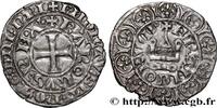 FRANKREICH Maille blanche KARL IV THE FAIR n.d. (22mm, 1,68g, 3h) -