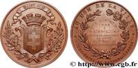 FRANKREICH Médaille, Témoignage de reconnaissance ARMÉES ET MILITAIRES 62 - Saint-Omer 1868 (46mm, 46,30g, 12h) -
