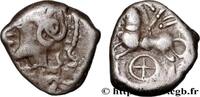 FRANKREICH Denier KALETEDOY à la rouelle GALLIEN - BELGICA - LINGONES (Region die Langres) c. 80-50 AC. (12mm, 1,93g, 7h) -