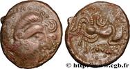 FRANKREICH Statère de billon, classe II GALLIEN - ARMORICA - CORIOSOLITÆ (Region die Corseul, Cotes d'Armor) Saint-Brieuc (22) c. 80-50 AC. (21,5mm, 6,47g, 5h) -