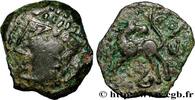 FRANKREICH Bronze EKPITO GALLIEN - BELGICA - LINGONES (Region die Langres) c.80-50 AC. (15,5mm, 2,53g, 11h) -
