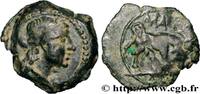 FRANKREICH Petit bronze au taureau MASSALIEN - MARSEILLES Marseille (13) c. 130-80 AC. (14mm, 2,51g, 11h) -