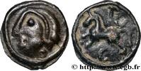 FRANKREICH Potin TOC au cheval GALLIEN - BELGICA - SEQUANI (Region die Besançon) c.58-50 AC. (17mm, 2,53g, 6h) -