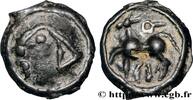 FRANKREICH Potin TOC au cheval GALLIEN - BELGICA - SEQUANI (Region die Besançon) c.58-50 AC. (17mm, 3,56g, 5h) -