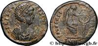 THE END OF EMPIRE(363 AD to 476 AD) Maiorina pecunia AELIA FLACILLA Héraclée 383 (22mm, 6,04g, 6h) -