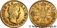 FRANKREICH Demi-louis d’or aux huit L, portrait à la mèche lo LOUIS XIV THE SUN KING Paris 1652 (20,5mm, 3,33g, 6h) -