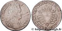 FRANKREICH Écu aux trois couronnes LOUIS XIV THE SUN KING Paris 1709 (41,5mm, 30,04g, 6h) -