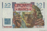 FRANKREICH 50 Francs LE VERRIER FRANKREICH 50 Francs LE VERRIER 1951 fST -