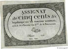 500 Livres 1794 FRANKREICH FRANKREICH 500 Livres 1794 fSS fSS