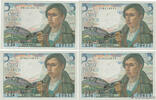FRANKREICH 5 Francs BERGER Consécutifs FRANKREICH 5 Francs BERGER Consécutifs 1943 ST -