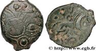 FRANKREICH Bronze au cheval GALLIEN - AULERCI EBUROVICES (Region die Évreux) Évreux (27) c.60-50 AC. (16,5mm, 2,47g, 3h) -