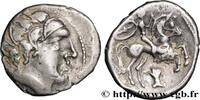 FRANKREICH Drachme au cavalier et à la main - P II B PICTONES / BITURIGES / CARNUTES - Mittelwestgallien, Unbekannt c. 80-60 AC. (17,5mm, 3,47g, 8h) -