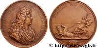 FRANKREICH Médaille, La marine florissante, refrappe LOUIS XIV LE GRAND ou LE ROI SOLEIL Monnaie de Paris n.d. (72mm, 163,47g, 12h) -
