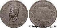 FRANKREICH Médaille, Pour la mort de Victor Emmanuel II ITALIE - ROYAUME D'ITALIE - VICTOR-EMMANUEL II 1878 (50,5mm, 49,31g, 12h) -