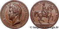 FRANKREICH Médaille, L’armée au Duc d’Orléans, prince royal ARMÉES 1842 (27mm, 9,26g, 12h) -