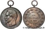 FRANKREICH Médaille, Concours départemental d’orphéons, IIe p MUSIQUE, ARTS ET CONCERTS 1856 (56mm, 69g, 12h) -