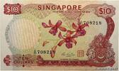 SINGAPUR 10 Dollars SINGAPUR 10 Dollars 1973 VZ+ -