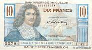 SAINT-PIERRE UND MIQUELON 10 Francs Colbert SAINT-PIERRE UND MIQUELON 10 Francs Colbert 1947 fST+ -