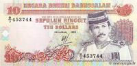BRUNEI 10 Ringgit BRUNEI 10 Ringgit 1989 ST -