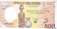 ÄQUATORIALGUINEA 500 Francs type 1985 ÄQUATORIALGUINEA 500 Francs type 1985 1985 fST+ -