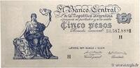 ARGENTINIEN 5 Pesos ARGENTINIEN 5 Pesos 1951 fST+ -