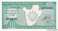 BURUNDI 10 Francs BURUNDI 10 Francs 2005 ST -