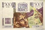 500 Francs CHATEAUBRIAND 1945 FRANKREICH FRANKREICH 500 Francs CHATEAUBRIAND 1945 fST fST
