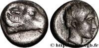 Classic 1 (480 BC to 400 BC) Hemiobole KARIEN - UNBESTIMMTER DYNAST Halicarnasse, Carie c. 395-377 AC. (6mm, 0,42g, 4h) -