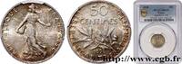 FRANKREICH 50 centimes Semeuse DRITTE FRANZOSISCHE REPUBLIK Paris 1898 (18mm, 2,5g, 6h) -